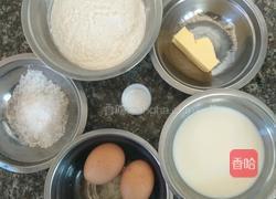 松饼(黄油版)的做法图解2
