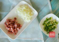 香菇酱炒饭的做法图解2