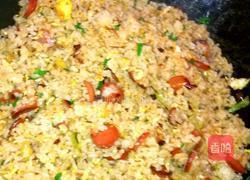 火腿蛋炒饭的做法图解4