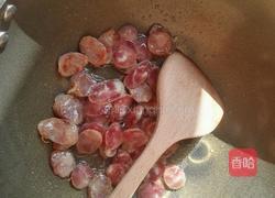 荷兰豆炒香肠的做法图解2