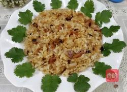 腊肉香菇糯米饭的做法图解11