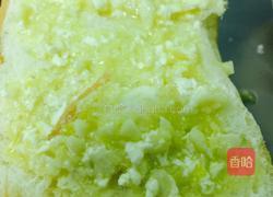 蒜香芝士火腿肉松烤面包的做法图解5