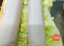 蒜香芝士火腿肉松烤面包的做法图解6