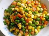 玉米炒豌豆的做法[图]