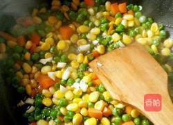 玉米炒豌豆的做法图解7