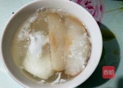 冰糖雪梨蛋汤的做法图解3