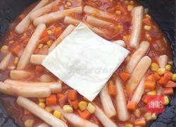 茄汁芝士炒年糕的做法图解6