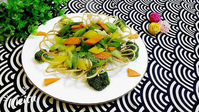 素炒杂菜丁
