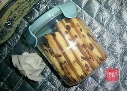 葡萄干饼干条的做法图解15