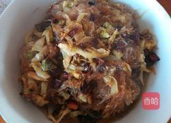 白菜粉丝的做法图解4