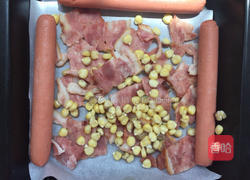 花朵玉米披萨的做法图解4