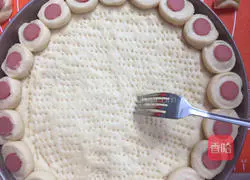 Flower Corn Pizza Recipe Illustration 9