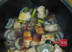 红烧肉焖海参的做法图解6
