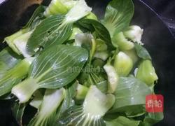 蚝油香菇青菜的做法图解4