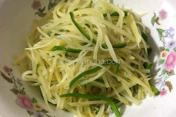 青椒土豆丝