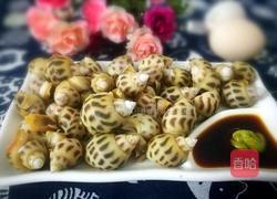白灼花螺的做法图解3