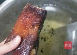 农家腊肉炒棒菜的做法图解2