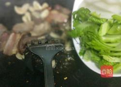 农家腊肉炒棒菜的做法图解13