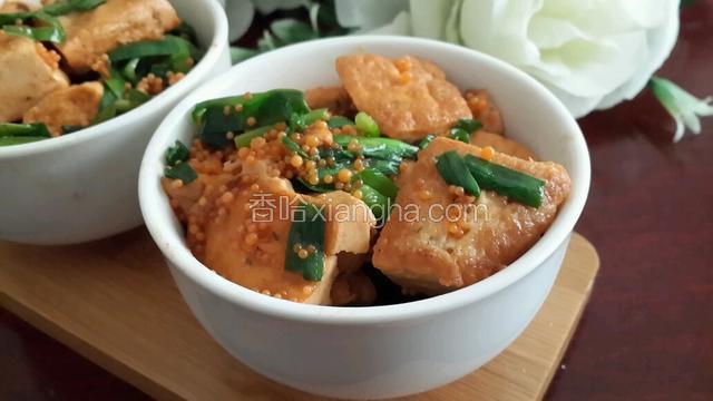 飞鱼子烧豆腐