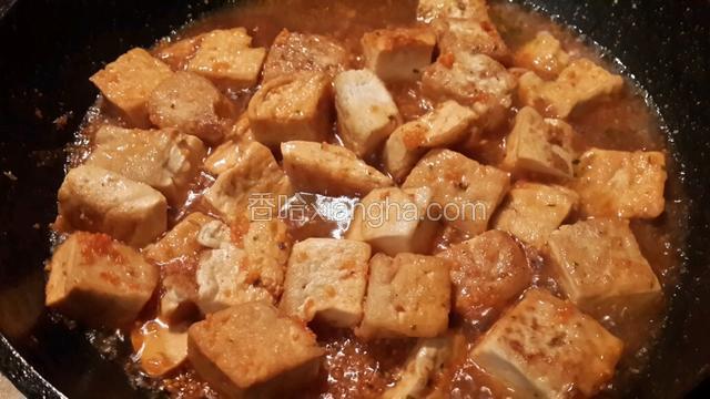 小火炖煮3分钟左右