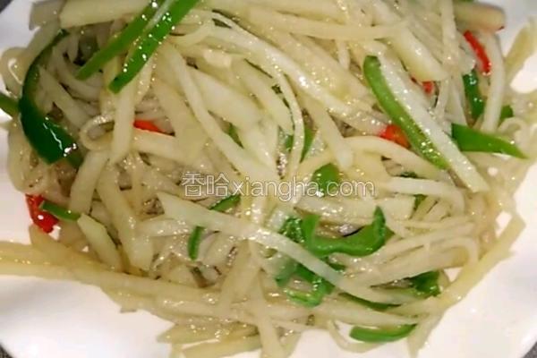 青椒土豆丝