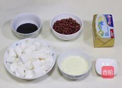 花生芝麻牛轧糖的做法图解1