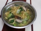 青菜香菇玉米面条