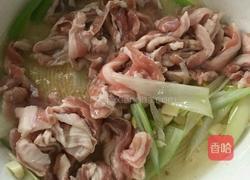 羊肉片炒香菜的做法图解6