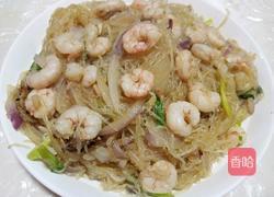 鱼露虾仁粉丝的做法图解8