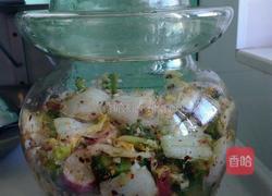 朝鲜泡菜辣白菜罗卜片的做法图解6