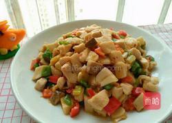 杏鲍菇炒鸡丁的做法图解26