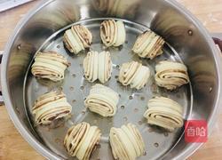 豆沙花卷的做法图解21