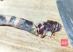 香肠炒棒菜 的做法图解2