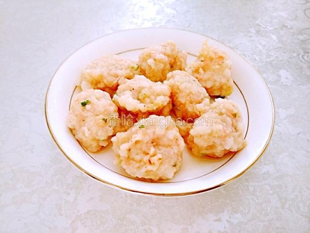 自制虾滑