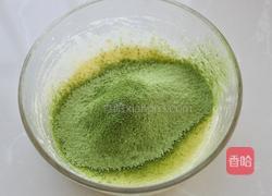 抹茶树桩蛋糕卷的做法图解4