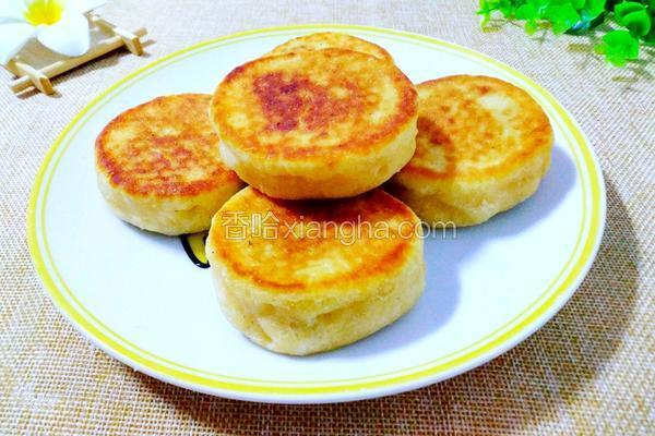 黑芝麻红薯发面饼