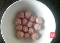 手工肉丸面的做法图解2