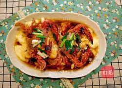 石头蟹蒸豆花的做法图解5