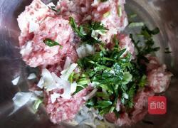 圆白菜肉馅饺子的做法图解3