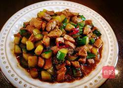 酱爆黄瓜肉丁的做法图解7