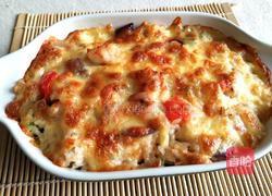 海鲜焗饭的做法图解12