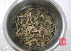 萝卜干咸菜的做法图解3