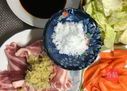 姜末肉焖时蔬的做法图解4