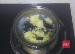 紫菜蛋花汤的做法图解4
