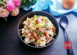 腊肠炒饭的做法图解1