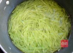 凉拌笋丝豆卷的做法图解3