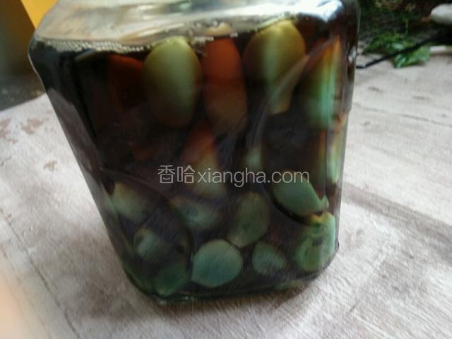 看图中我是第11天拍的图。这样就可以随吃随取了。