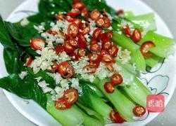 白灼蒜蓉上海青的做法图解7