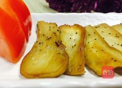 盐烧松茸菌菇的做法图解1