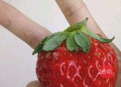 巧克力草莓大福的做法图解1